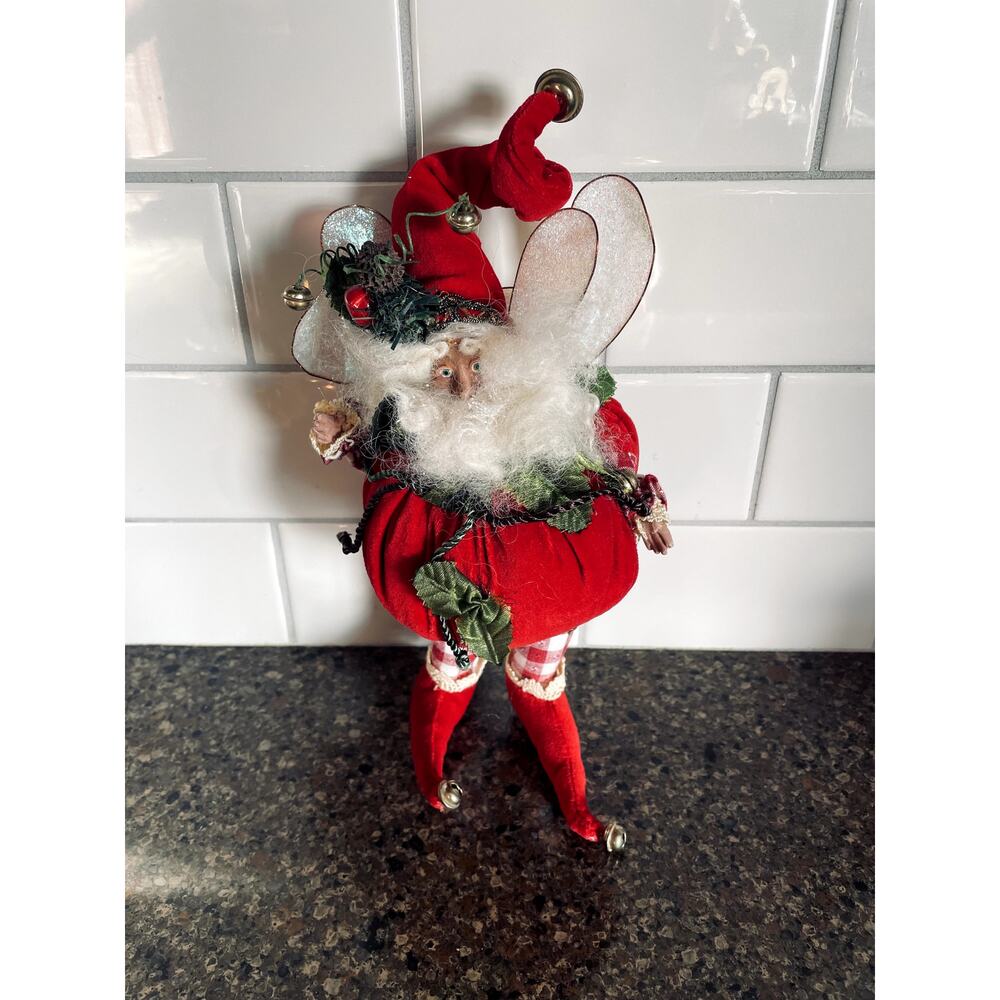 Mark Roberts "Apple Cinnamon" Fairy Santa figurine Ornament Christmas